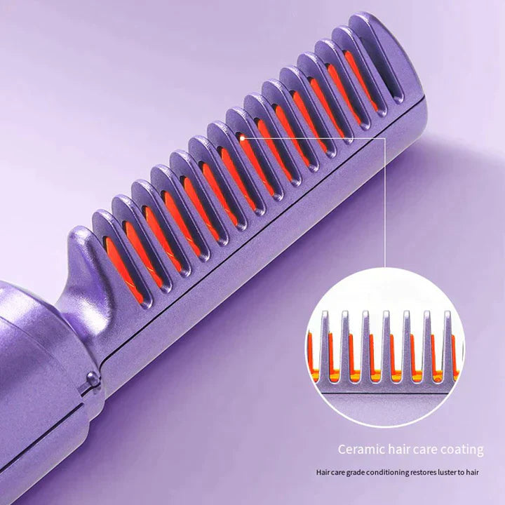 Zavora™ 2-in-1 Hair Straightener Comb
