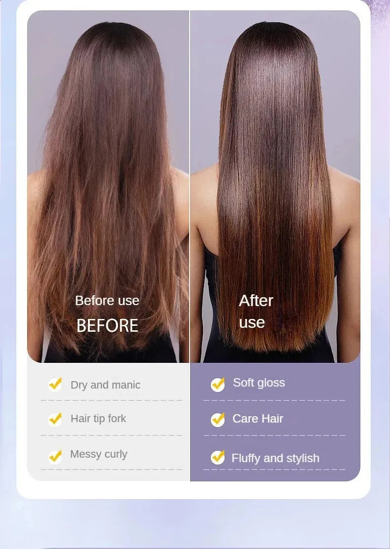 Zavora™ 2-in-1 Hair Straightener Comb